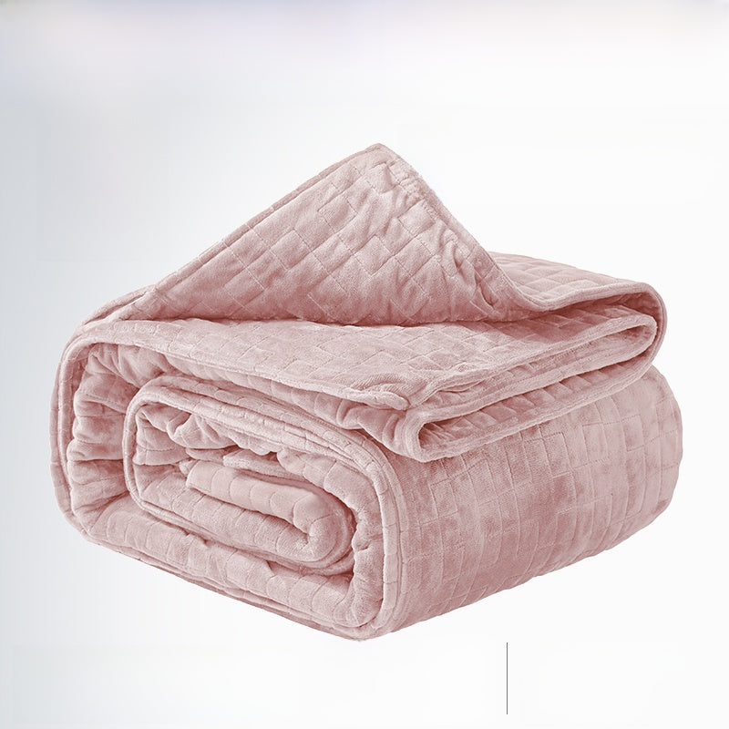 Weighted Fleece Blanket for Sleep Support