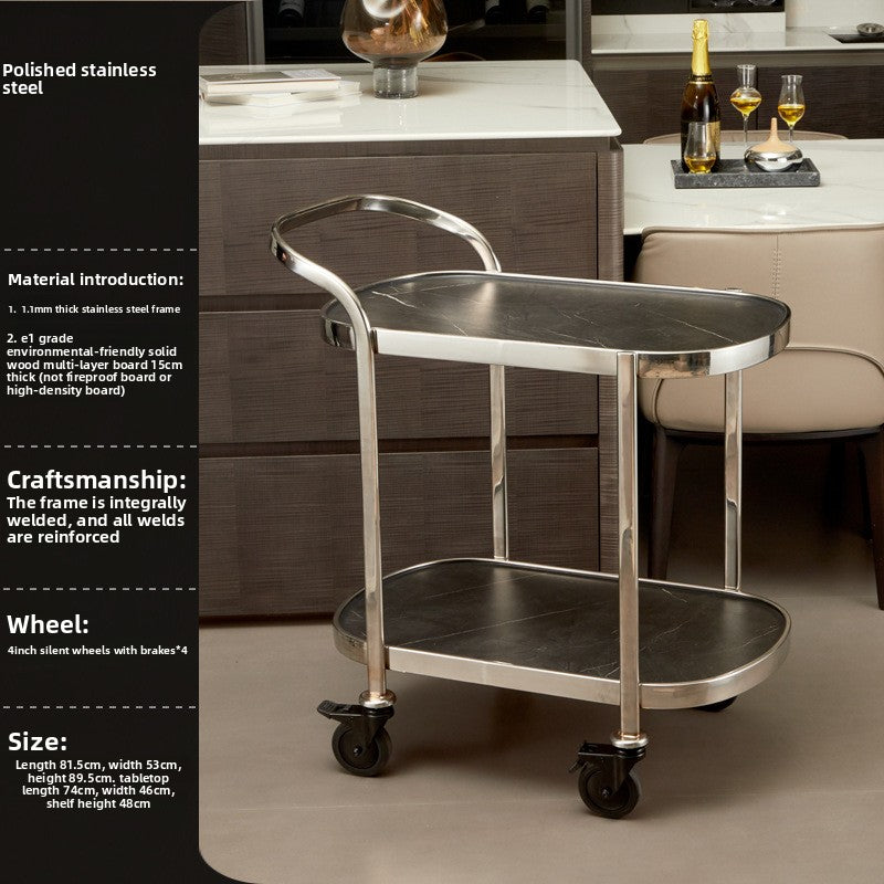 Two-Story Multi-Functional Service Cart