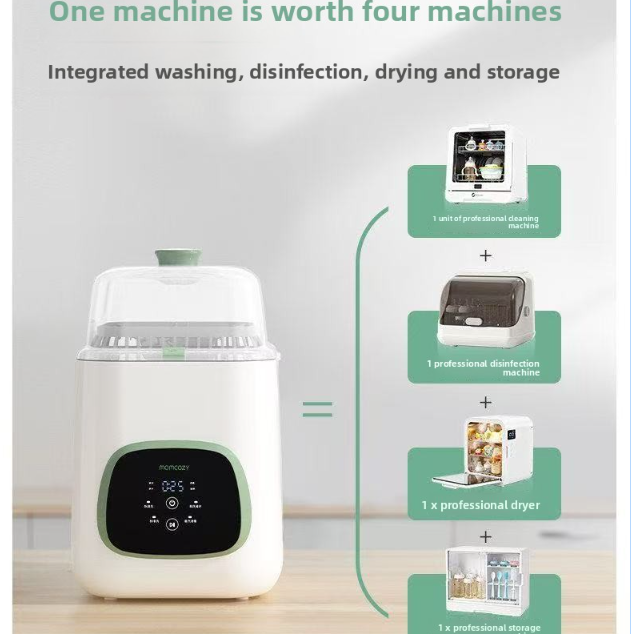 Automatic Baby Bottle Sterilizer and Dryer (Chinese plugs) 2