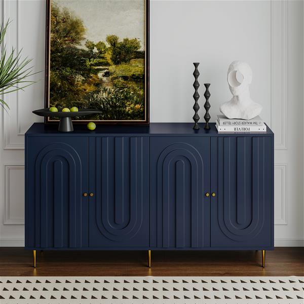 Buffet server cabinet storage locker 3