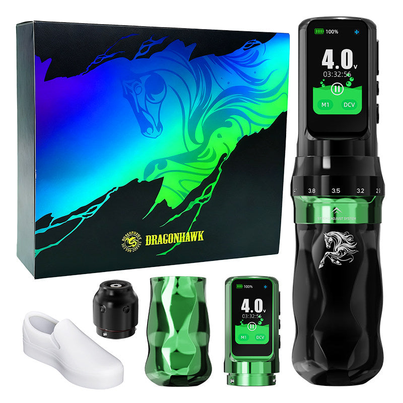 Adjustable Stroke Tattoo Pen Machine with Coreless Motor