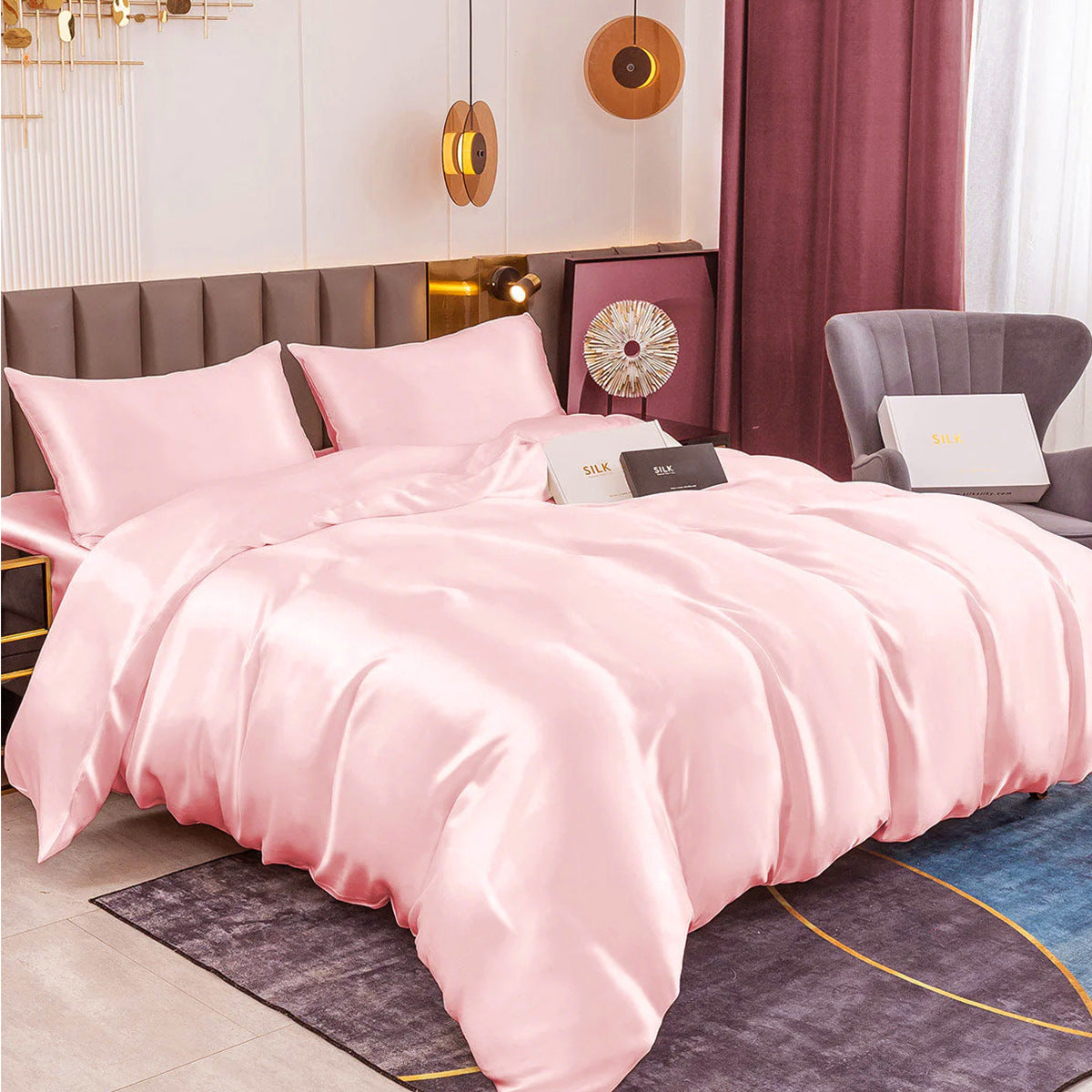 Double-Sided Mulberry Silk Bedding Set