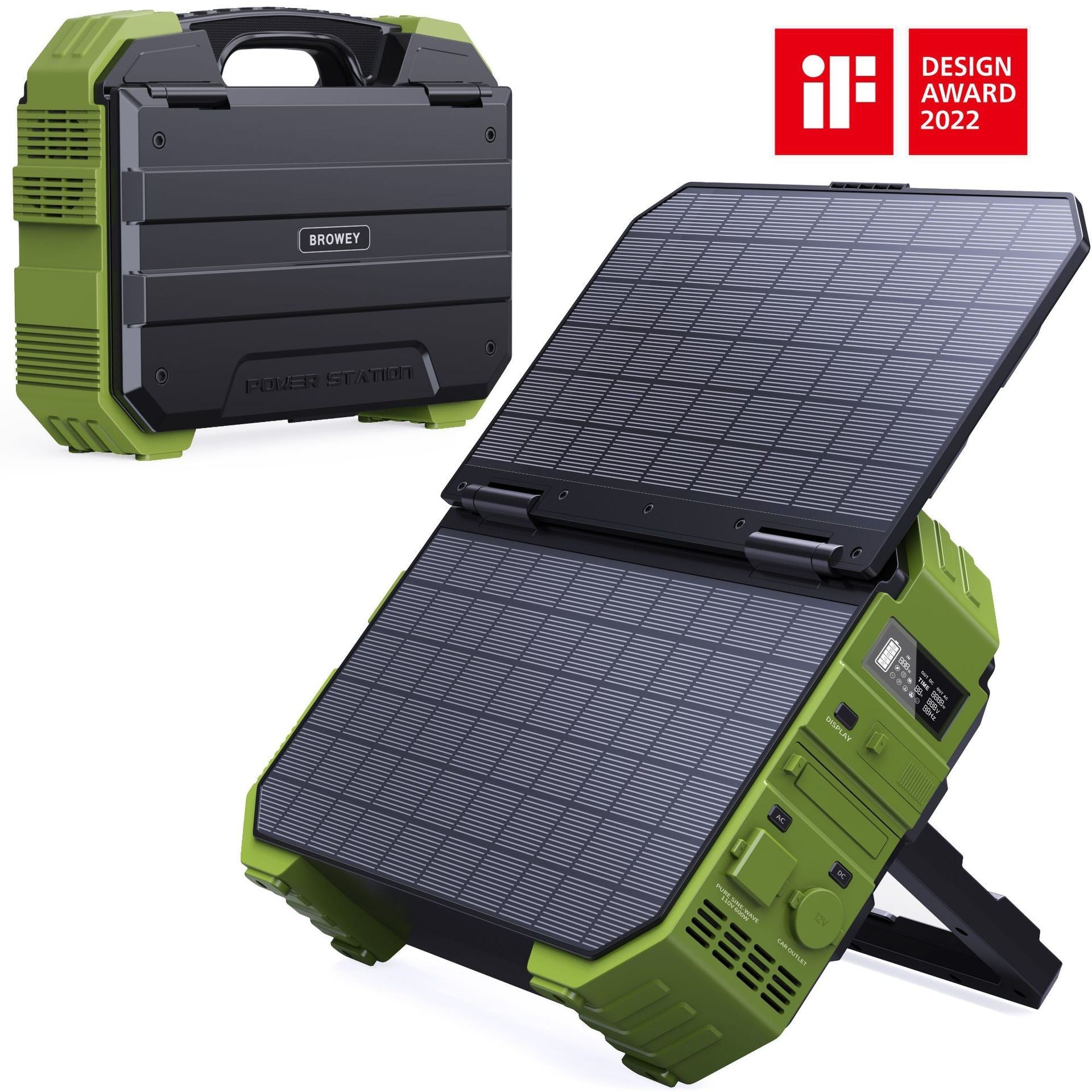1000W Portable Energy Storage Power Supply with Dual Voltage Output