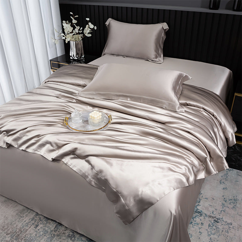 Luxury Silk Bedding Four-Piece Set