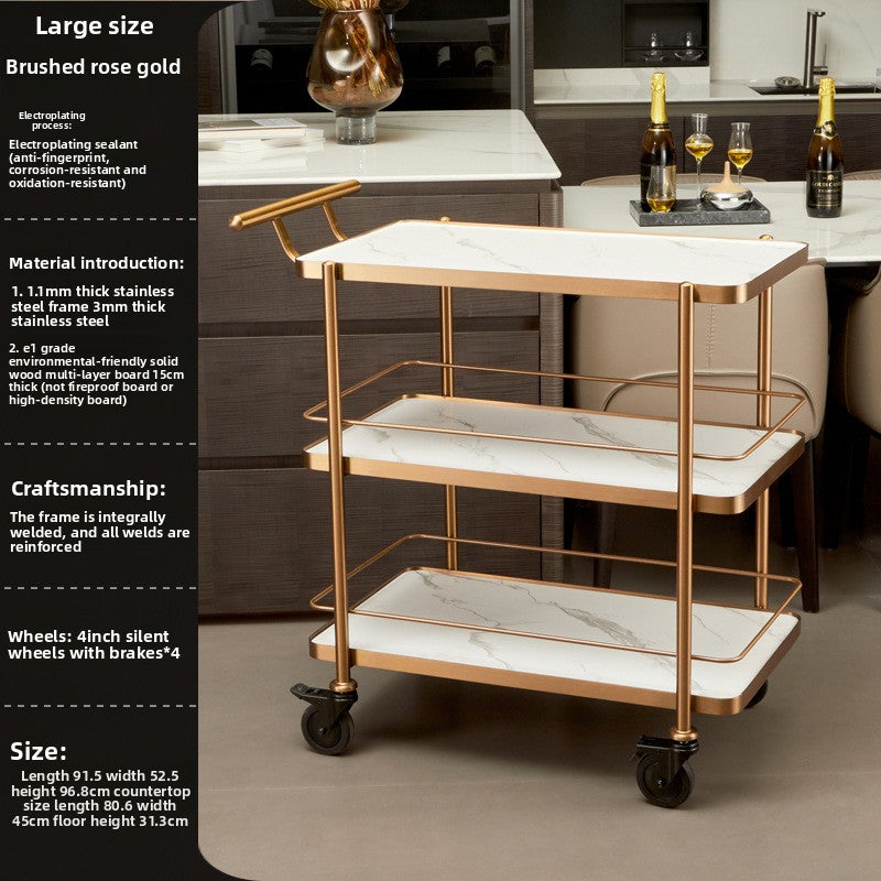 Two-Story Multi-Functional Service Cart
