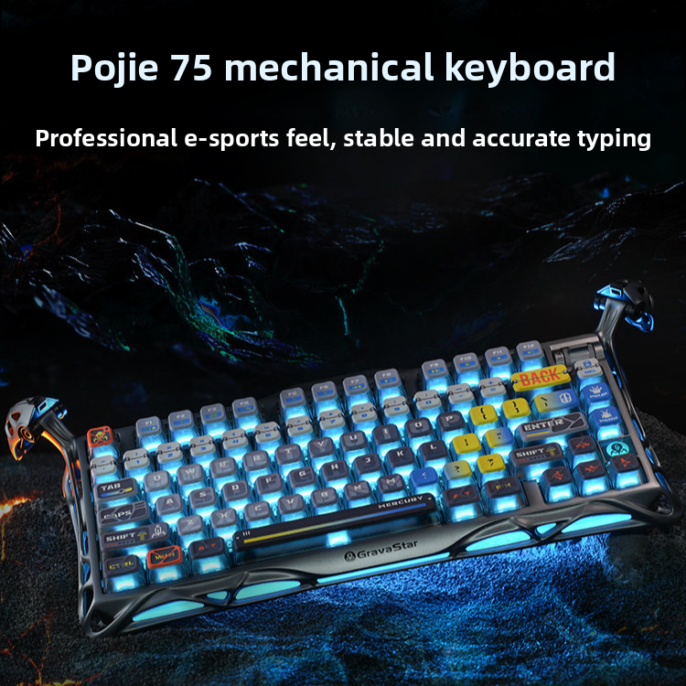 Gravity Planet Wireless Mechanical Keyboard 1