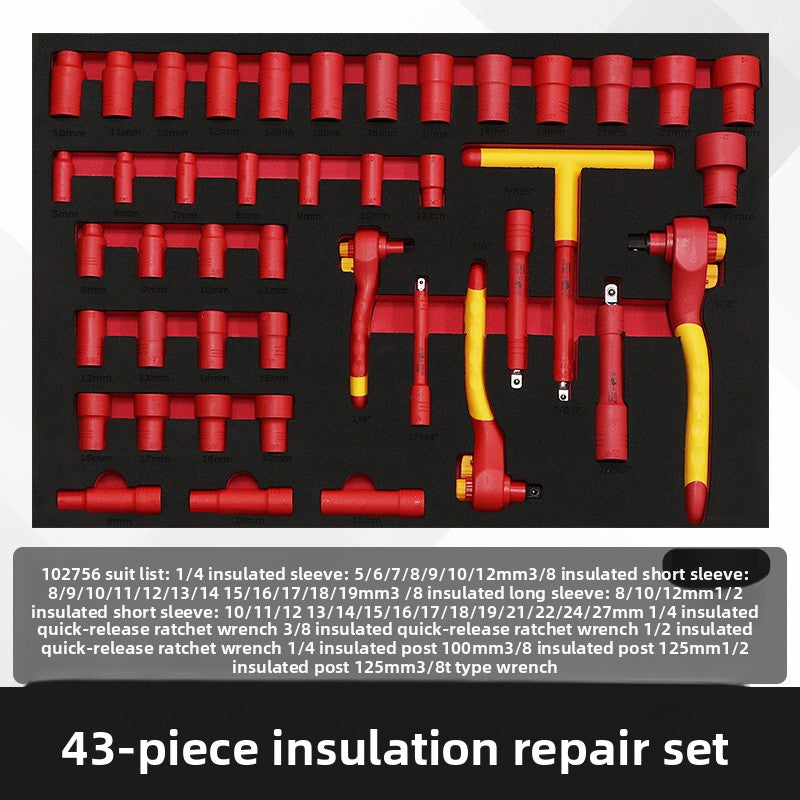 Ratchet Wrench Socket Set Automotive Repair Tools