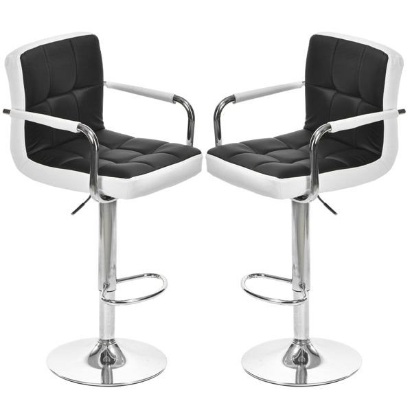 Golden-threaded nanmu bar stool