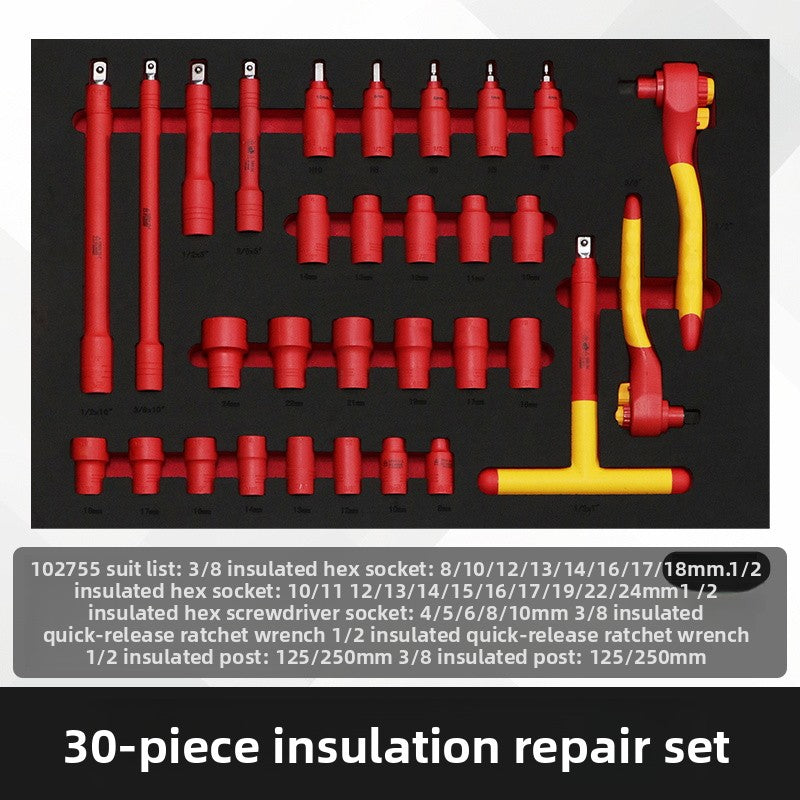 Ratchet Wrench Socket Set Automotive Repair Tools
