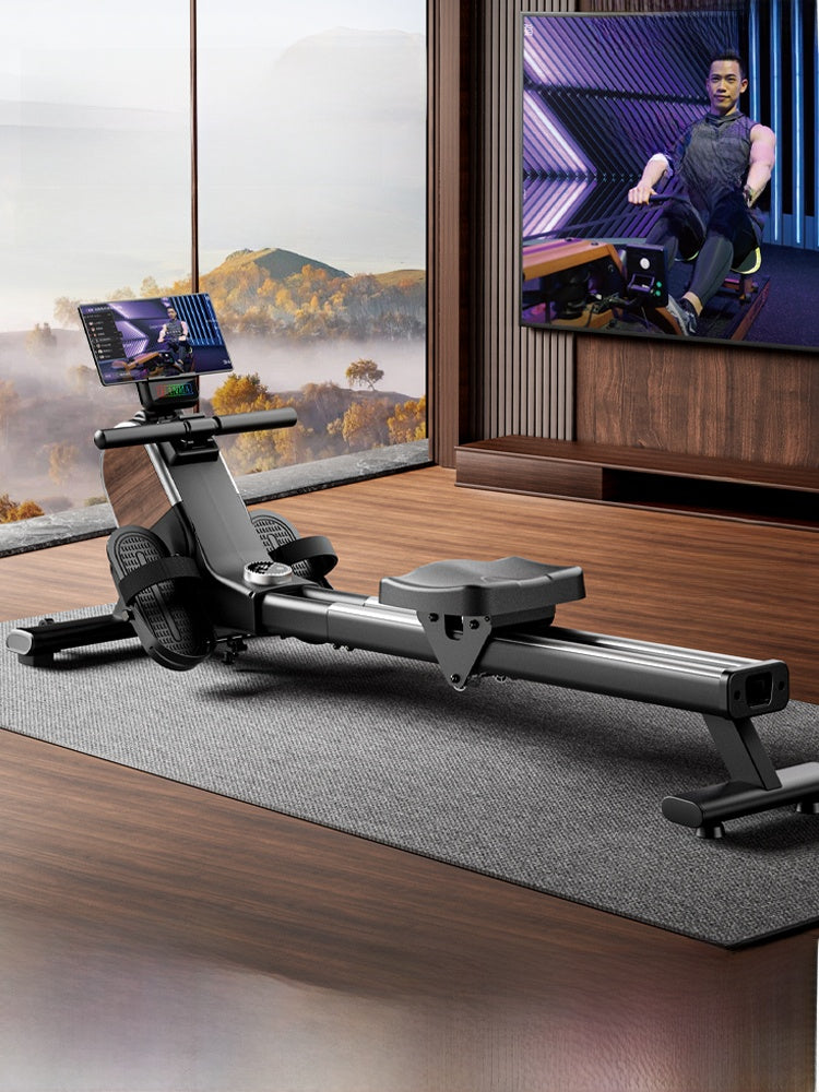 Foldable Smart Rowing Machine with Magnetic Resistance for Home Fitness 1