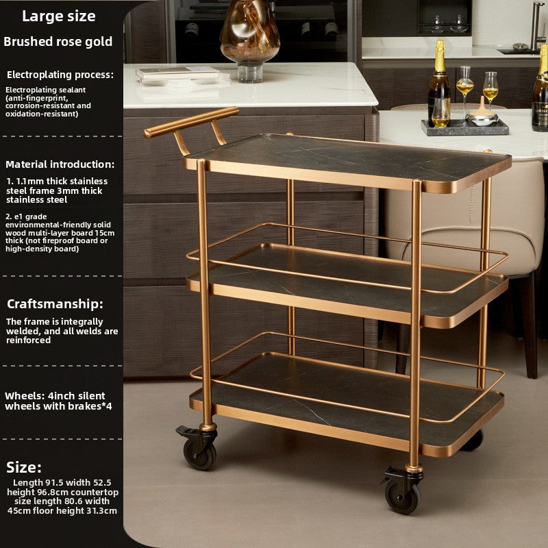 Two-Story Multi-Functional Service Cart