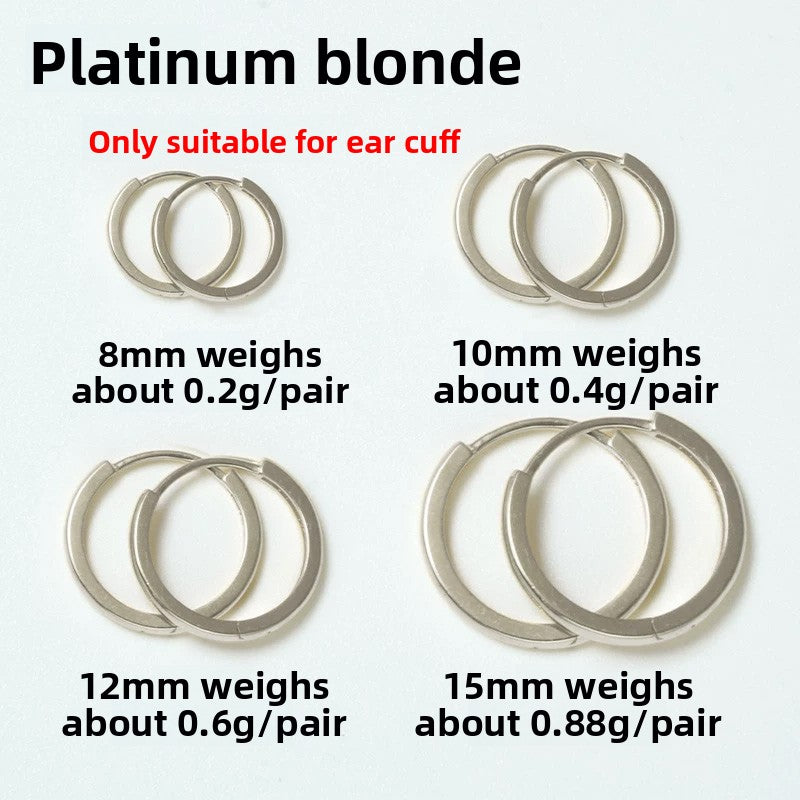 18K Gold Hoop Earrings