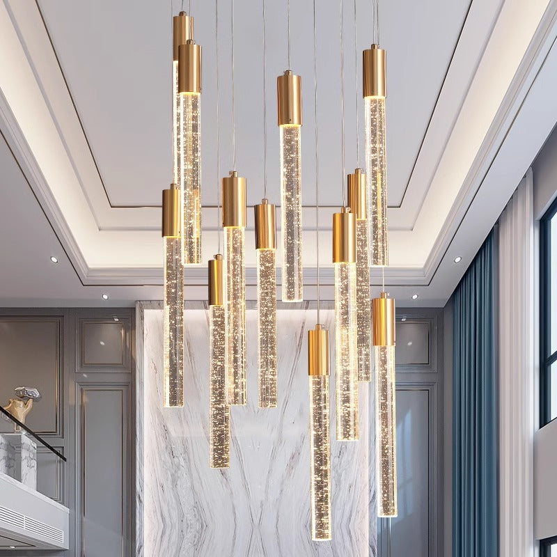 Modern Crystal LED Chandelier Pendant Light 4