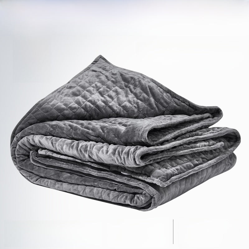 Weighted Fleece Blanket for Sleep Support