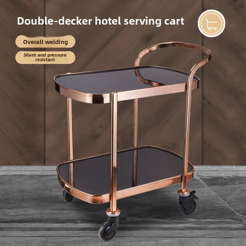Two-Story Multi-Functional Service Cart