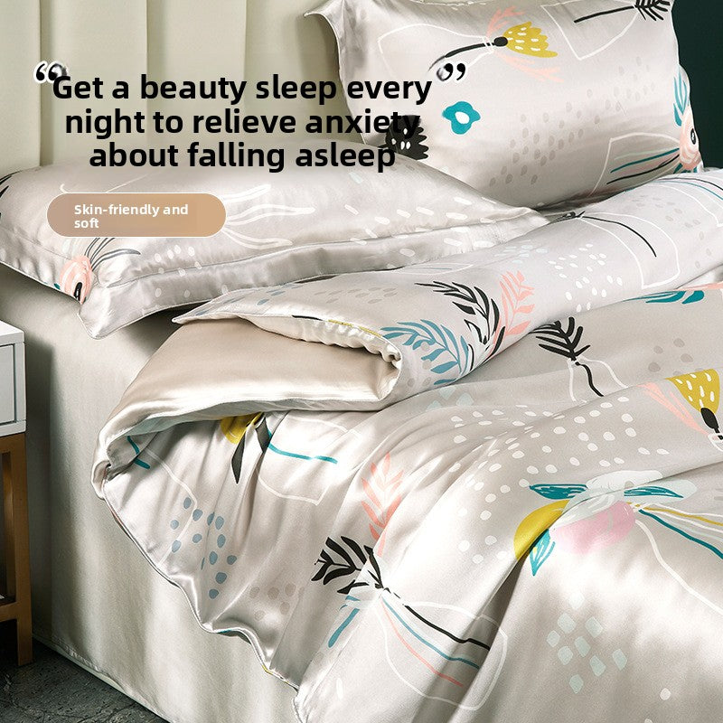 Luxury Mulberry Silk Bedding Set 1