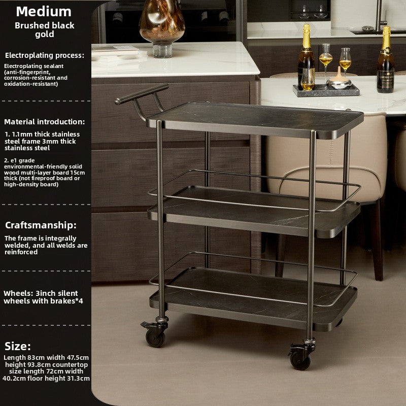 Two-Story Multi-Functional Service Cart