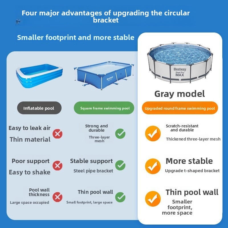 Large Inflatable Stand Swimming Pool 3