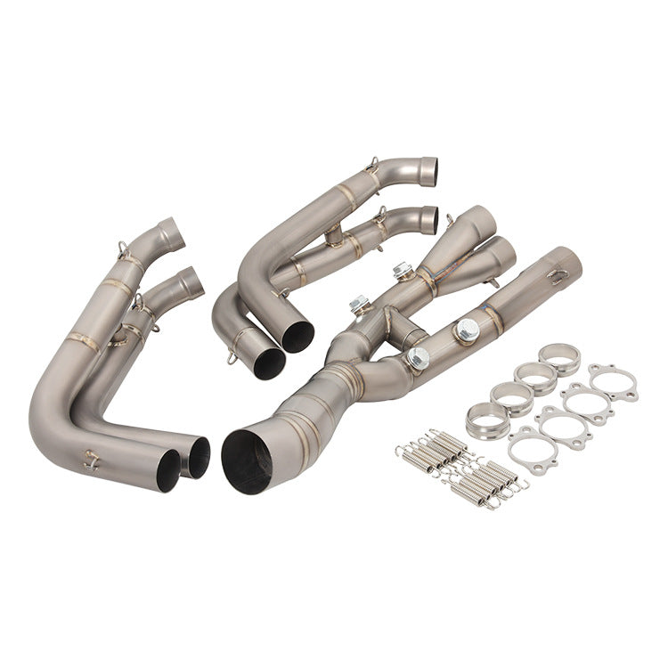 S1000RR Titanium Front Exhaust Pipe Modified Upgrade Now global swanky 3