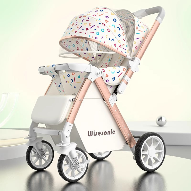 Baby Stroller for Cozy Rides and Smooth Family Travel Daily