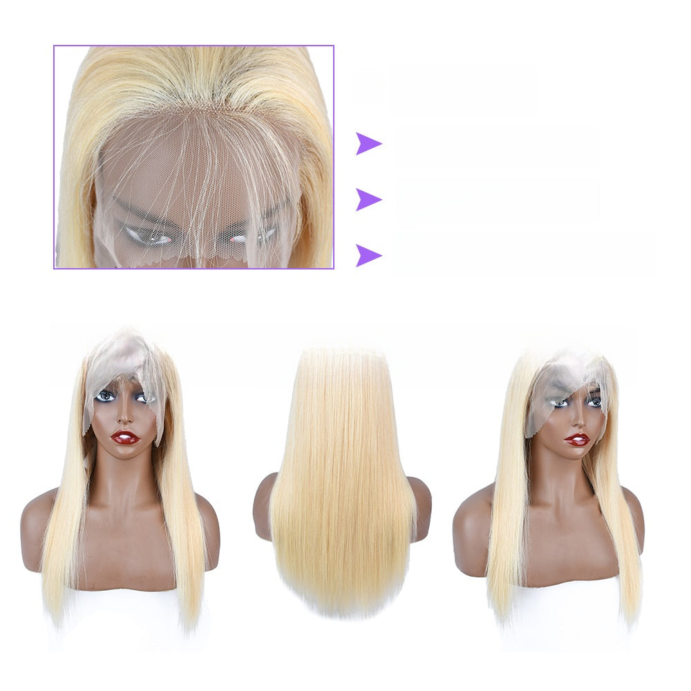 Real human hair wig 1
