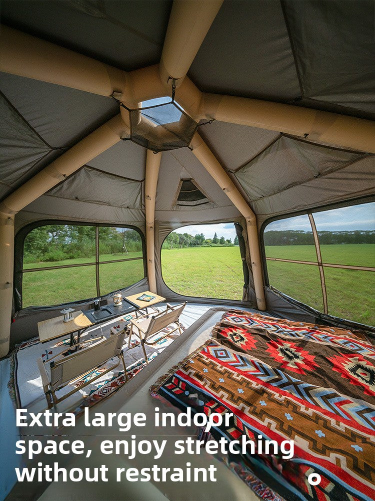 Inflatable SUV Rear Camping Tent 2