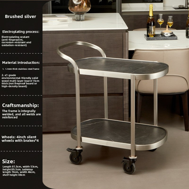 Two-Story Multi-Functional Service Cart