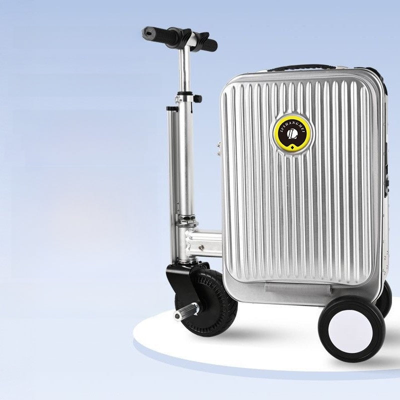 Lightweight Rideable Luggage Portable Riding Suitcase APP Control Carry-on Luggage, 6.8kg Ultra-Light for Travel
