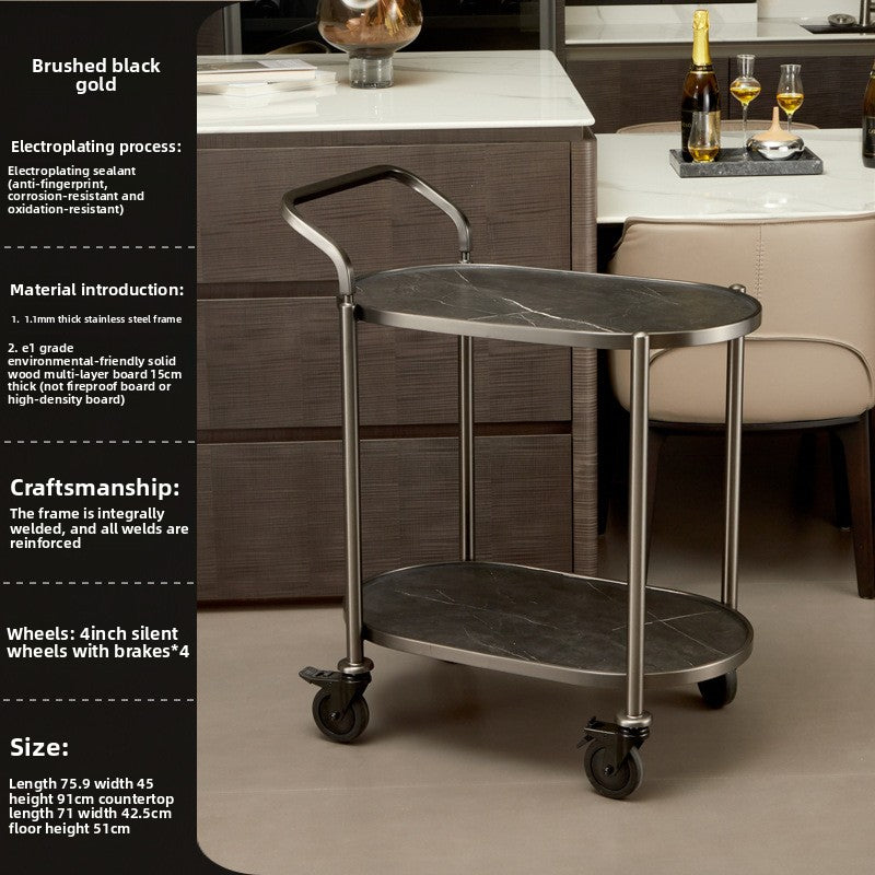 Two-Story Multi-Functional Service Cart