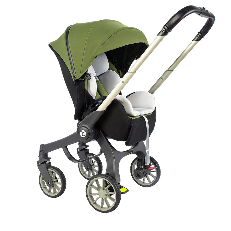 Baby Stroller with Car Seat for Safe Family Travel and Care