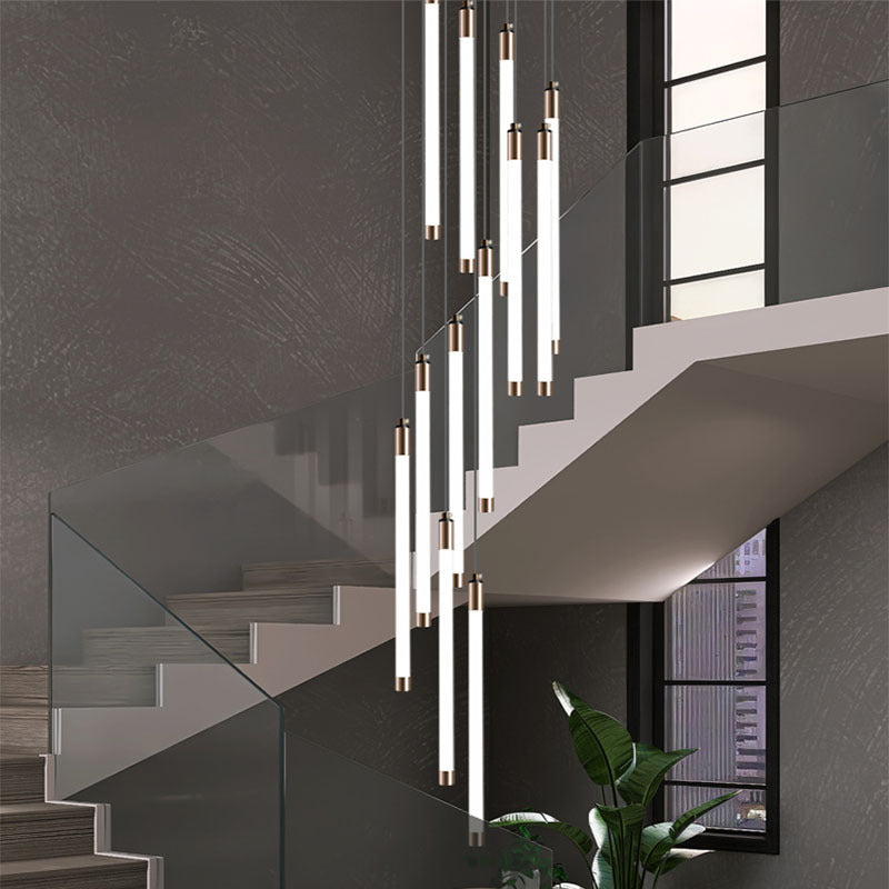 Minimalist Gold LED Pendant Light 1