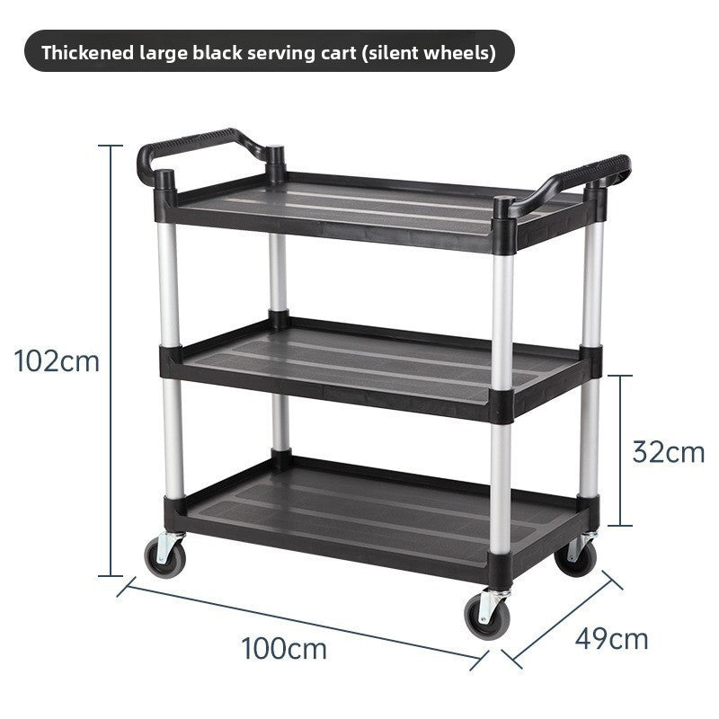 Two-Story Multi-Functional Service Cart