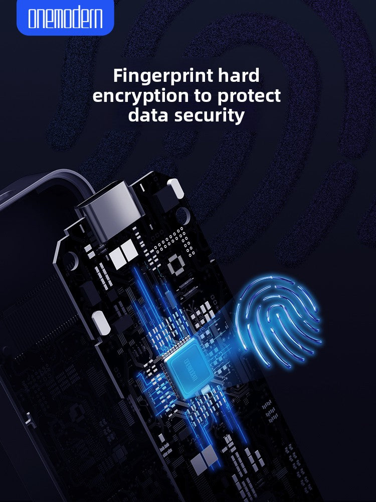 Solid-state hard drive external storage