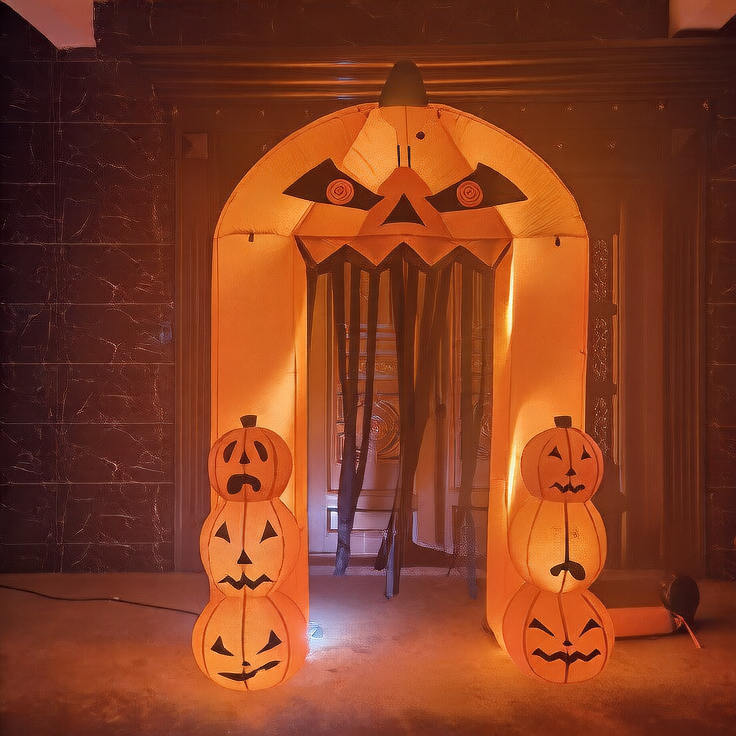 Halloween inflatable illuminated decorations 4