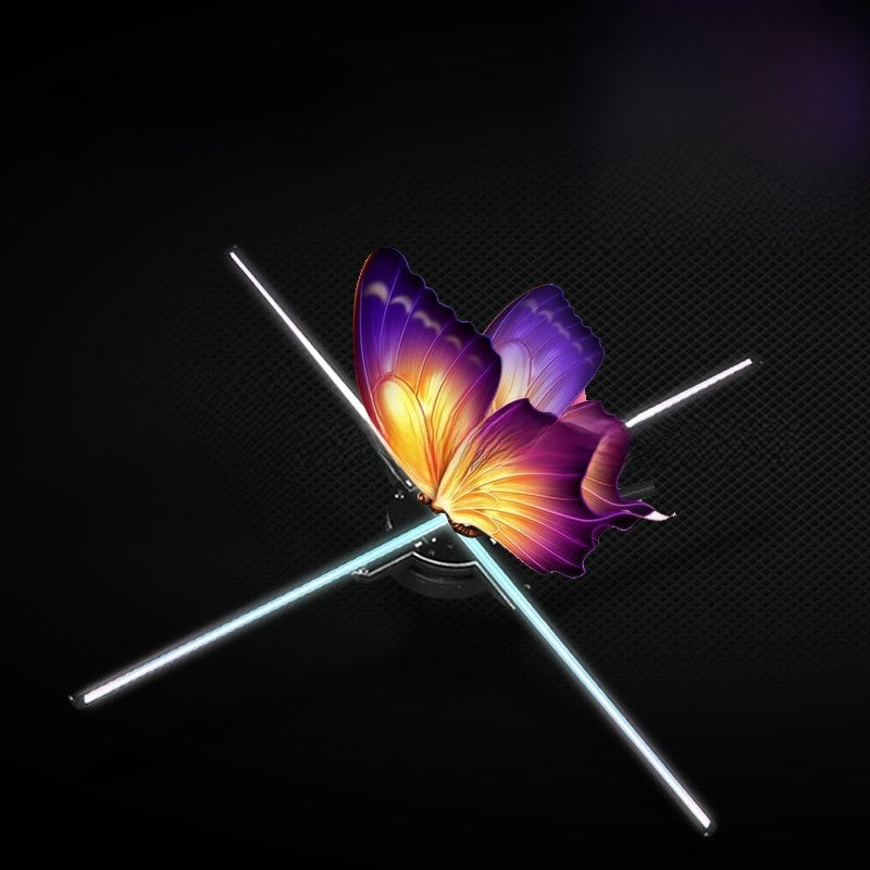 Holographic projection lamp suspension imaging