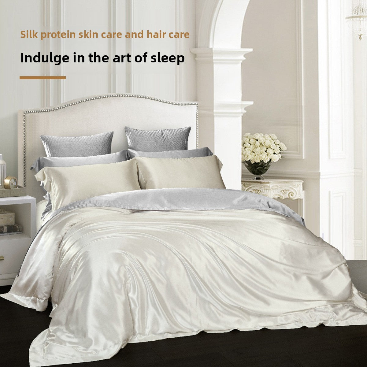 Double-Sided Mulberry Silk Bedding Set