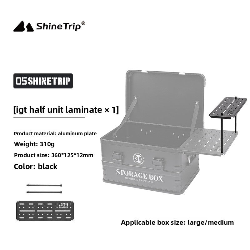 Lightweight modular combination accessories coffee box