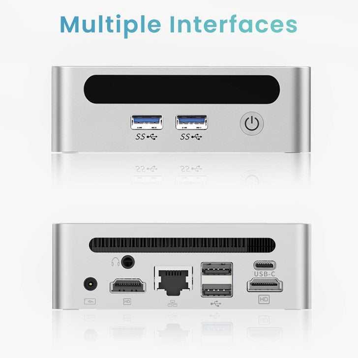 Mini PC with AMD Ryzen R7-5825U 2