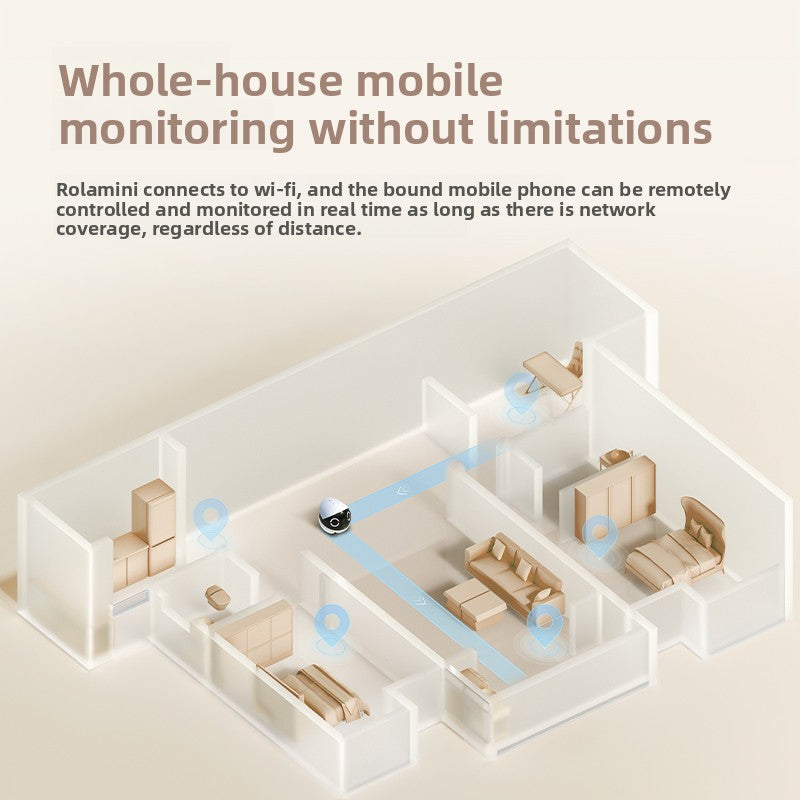 Remote-controlled wireless monitoring