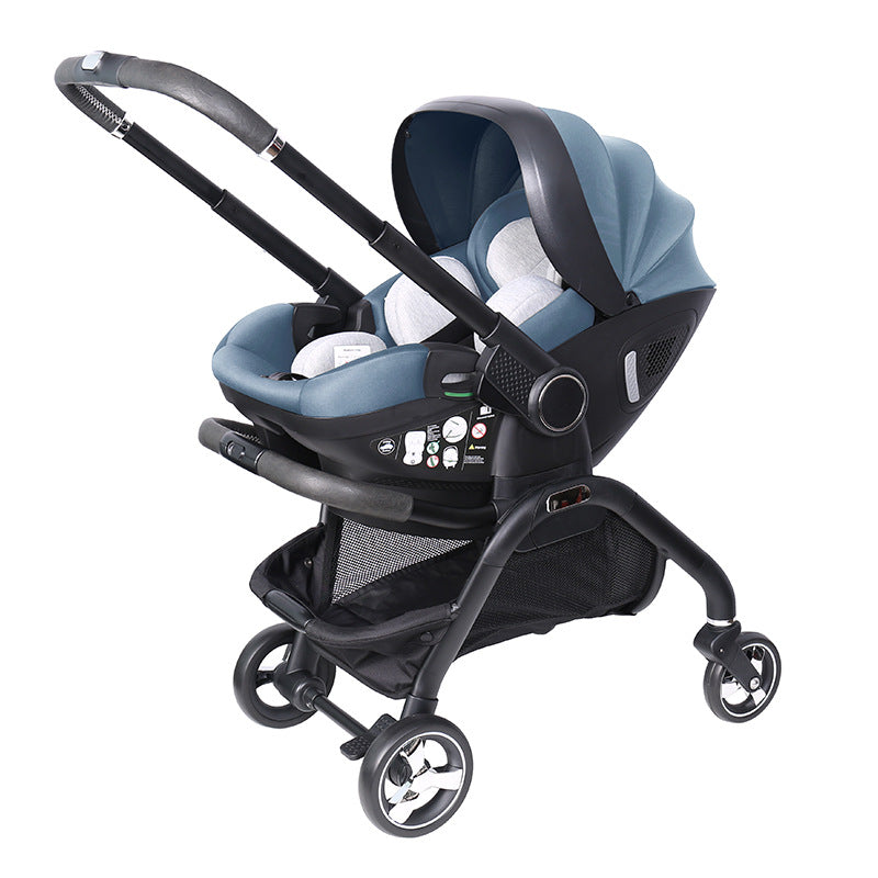 Kidilo 3-in-1 Reversible Baby Stroller with Carry Basket 4