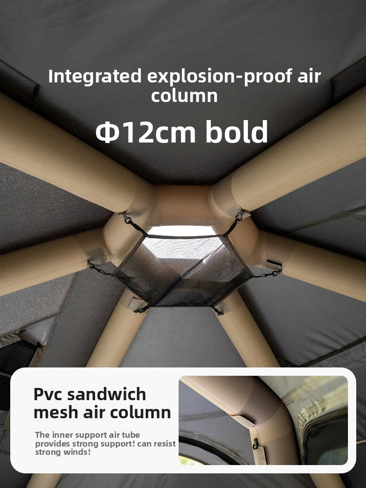 Inflatable SUV Rear Camping Tent 4