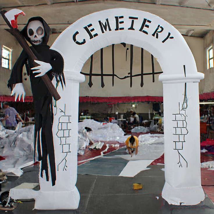 Halloween inflatable illuminated decorations 2