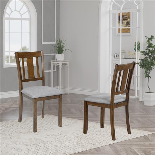 Kitchen chairs with upholstered seats 4