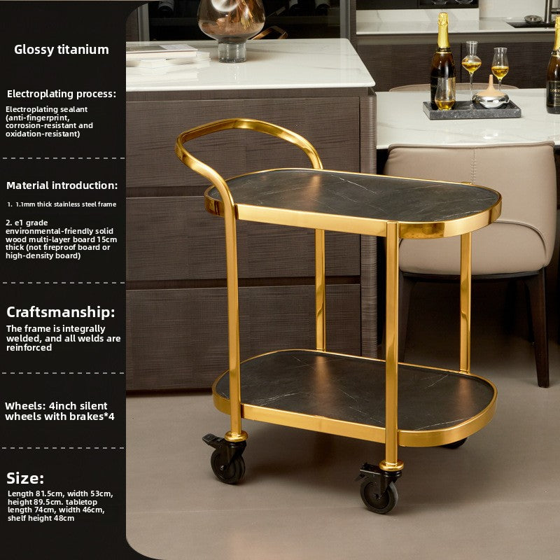 Two-Story Multi-Functional Service Cart