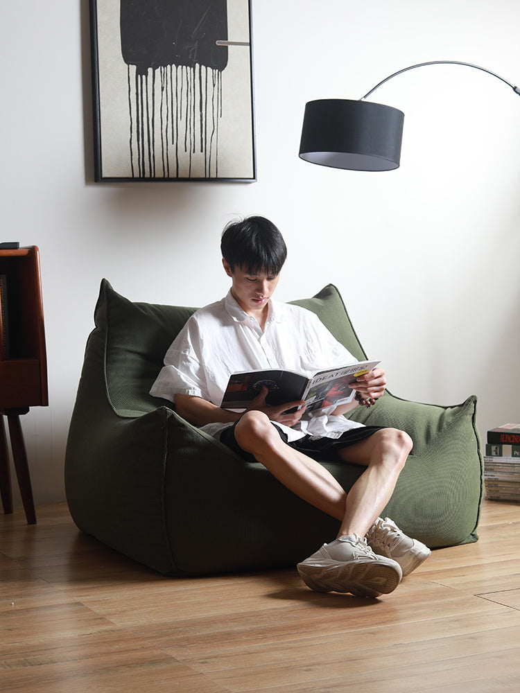 Leisure single beanbag chair 1