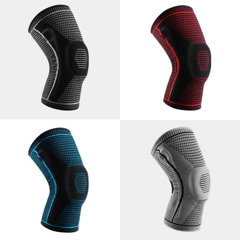 Buy Knee Pads for Sport Silicone Spring Patella Protector Knee global swanky 2