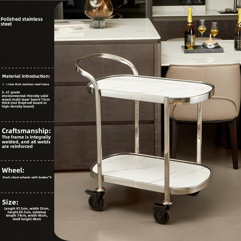 Two-Story Multi-Functional Service Cart