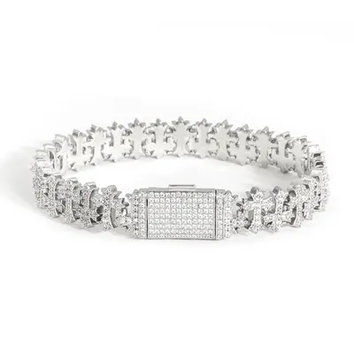 Hip Hop Cross Bracelet