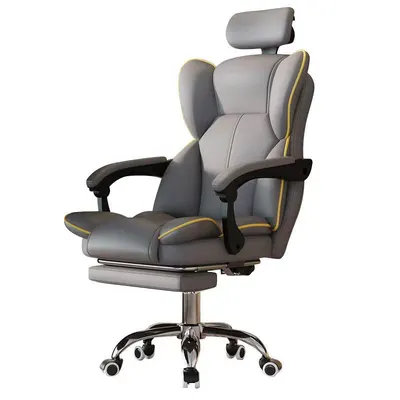 Desk Chairs Executive Office Chair with Back Support and Headrest, Home Office Computer Desk Chair with Lumbar Support
