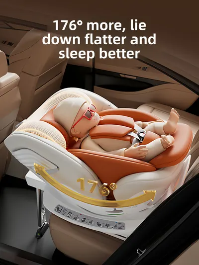 Smart Ventilation Heating Child Car Safety Seat
